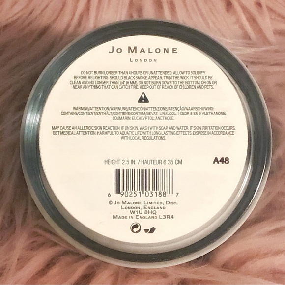 NIB Jo Malone London Lavender & Lovage Candle 2.5” - Picture 5 of 8